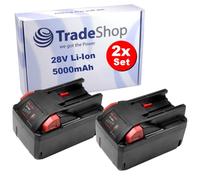 Trade-Shop 0700956730 - Batería para herramientas (28 V, 5000 mAh, compatible con atornillador inalámbrico Wurth BS 28-A Combi, batería de 28 V, Master H 28-MA, 28 V, equivalente a 0700956730)