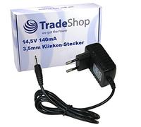 Trade-Shop 14,5 V 140 mA fuente de alimentación cargador cable de carga 1,2 m de largo, compatible con tijeras de arbusto Gardena ST 6 ST6, central de radio, bomba de batería 1500/1