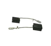 Trade-Shop 318 - Escobillas de carbón para motor (6 x 12,5 x 15 mm, compatibles con amoladora angular rápida Metabo WEV 15-125HT, WEPBA 17-150)