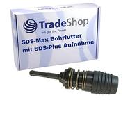 Trade-Shop Adaptador de portabrocas SDS-Max con vástago de alojamiento SDS-Plus, convertidor compatible con Makita HR4013C HR5212C HR4010C HR5210C HR4500C HR4510C