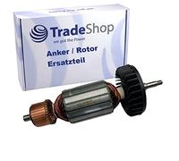 Trade-Shop Ancla/rotor/corredor/colector de repuesto para amoladora angular Makita GA 9040 GA 9040 S GA 9040 R GA9040 GA9040S GA9040R