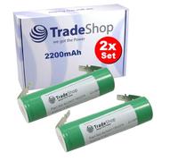 Trade-Shop - Batería de ion de litio (3,6 V/2200 mAh, compatible con Einhell RT-SD BT-SD BG-CG N0E-3ET RCG, PowerPlus POWX0060LI, Skil 2536AC 2536 AC)