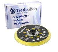 Trade-Shop - Disco abrasivo (150 mm, compatible con Makita BO6030 BO6040, compatible con lijadora orbital Festool RO1 ET2 ES150 ETS150