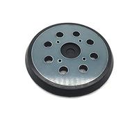 Trade-Shop Disco de lijado con de 125 mm para AEG EX 125 E & EX 125 ES lijadora orbital, placa de apoyo, placa de repuesto