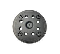 Trade-Shop Disco de lijado de cierre autoadherente compatible con lijadora orbital Bosch PEX 270 A/AE sustituye a 2.608.601.159, 2.608.601.169/8 agujeros
