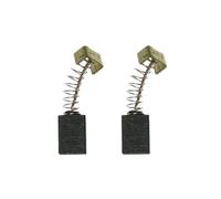 Trade-Shop - Escobillas de carbón para motor (2 unidades, 5 x 8 x 12 mm, compatible con cortasetos Einhell HEC 551, Royal HEC 551, con parada automática)