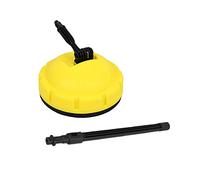 Trade-Shop Limpiador de superficies/cepillo giratorio con lanza de extensión para terraza garaje compatible con limpiadores de alta presión Karcher K2 K3 K4 K5 K6 K7