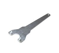 Trade-Shop Llave de orificio frontal de dos orificios compatible con Bosch Flex Makita amoladora angular de 35 mm, distancia entre pines, 230 m de longitud
