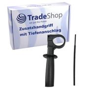 Trade-Shop Mango adicional con tope de profundidad compatible con taladro Bosch GSB13RE sustituye a 2 602 025 094 2602025094