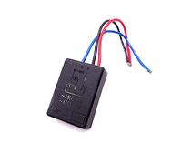 Trade-Shop Resistencia de arranque/arranque suave/arranque suave, 12 A, 230 V, incluye 3 cables de repuesto para máquinas Einhell Bosch, Makita, Dewalt Scheppach, Holzmann Hitachi