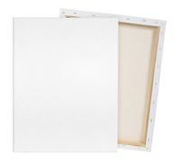 Tradineur - Lienzo para pintar cuadros de 30 x 40 cm, Base para realizar pinturas de alta calidad para hogar o trabajo. Producto para realizar arte con diversas pinturas. White