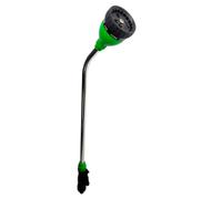 Tradineur - Pistola de Riego - 8 Funciones - Fabricado en Plástico y Metal - Agarre Ergonómicos - Longitud de 68,5 cm Multicolor