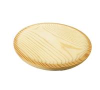 Tradineur - Plato de Pulpo Redondo de Madera, diámetro 12 cm, Plato clásico, Tradicional para Servir Pulpo, Embutidos, quesos, Antibacteriano