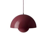 Flowerpot VP7 Lámpara Colgante Morado Oscuro