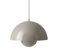 &Tradition Lámpara colgante Flowerpot VP7 gris-beige