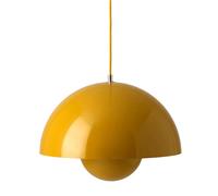 Flowerpot VP7 Lámpara Colgante Amarillo Mostaza