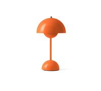 &Tradition Lámpara de mesa Flowerpot portable VP9 Naranja cítrica
