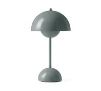 &Tradition Lámpara de mesa Flowerpot portable VP9 Stone blue