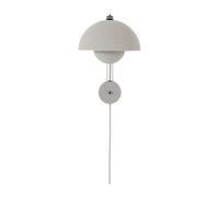 &Tradition Lámpara de pared Flowerpot VP8 Matt light grey