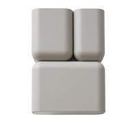 Tabata LN10 Lámpara de Pared Gris Seda