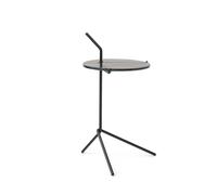 &Tradition Mesa auxiliar Halten SH9 Smoked glass-warm black
