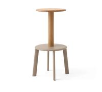 &Tradition Taburete alto Massif AV40 Oak-grey beige