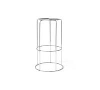 &Tradition Taburete Wire VP16 Acero inoxidable. 75 cm