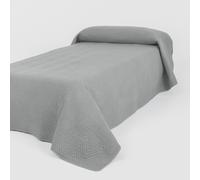 TRAMAS+ Colcha Bouti para Cama, Cubrecamas Ligero de Primavera y Verano, Colores Lisos y Estampados Decorativos Hungary dry green Bed 120cm