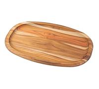 Tramontina Bandeja Tabla de Madera de Teca Certificada para Servir Provence 47 x 31 cm