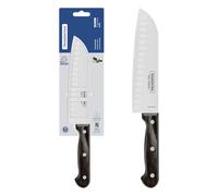 Tramontina Cuchillo Santoku Acero inoxidable Polywood Castaño 18 cm