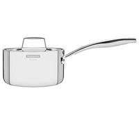TRAMONTINA - Olla Grano, de Acero Inoxidable y Terminación Brillante, con Cuerpo Triple y con Tapa, 16 cm y 1,7 L