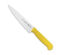 Tramontina PROFISSIONAL - Cuchillo de cocina (20 cm, acero al cromo-molibdeno, procedimiento sub cero, Rockwell 56°, inoxidable, pulido por ambos lados, mango antideslizante)