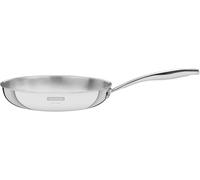 Tramontina - Sartén Grano, de Acero Inoxidable y Terminación Brillante, con Cuerpo Triple y Mango, 26 cm y 2,2 L