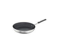 Tramontina - Sartén Professional, de Aluminio y Revestimiento Antiadherente, con Acabado Externo Lijado y Mango Gris, 25 cm, 2 L. No apto para inducción.
