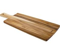 Tramontina Tabla de madera de teca para servir, tabla de cortar, 48 x 19 x 1,5 cm