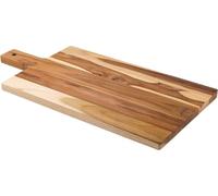 Tramontina Tabla de Madera Rectangular para Cortar y Servir Barbacoa Churrasco Essencial 50 x 25 cm