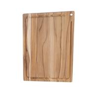 Tramontina Tabla de madera Essencial – teca certificada para presentación y corte 33 x 20 cm