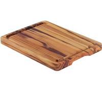 Tramontina Tabla de Madera Teca Certificada para Presentación y Corte Churrasco Premium 40 x 30 cm