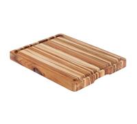 Tramontina Tabla de Madera Teca Certificada para Presentación y Corte Churrasco Premium 50 x 38 cm
