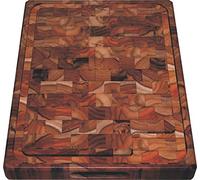 Tramontina Tabla de Madera Teca Certificada para Presentación y Corte Churrasco Premium 50 x 38 cm