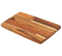 Tramontina Tabla de madera Kitchen – Teca certificada para presentación y corte 28 x 19 cm