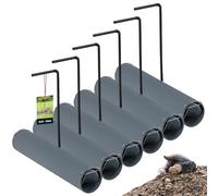 Trampa KOTARBAU® para Topos Trampa Viva con Detector Trampas de Topos de PVC Trampa para Topos Trampa Viva Juego amigable para Mascotas de 6 Unidades de 25 cm