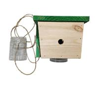 Trampa para avispas | Trampa reutilizable con aspecto natural, atrapa avispas y colmenas para exteriores, para terraza, jardín, ramas de árboles y control de enjambre
