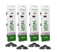 Trampa para Cucarachas ZOTAL LETAL - Estuche 3 Unidades | Gel Insecticida con Imidacloprid | Elimina Colonias | Interior y Exterior | Fácil de Usar (Pack 4 Unidades)