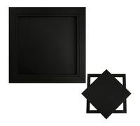 Trampilla de Inspección de Aluminio para Techo de Pladur, Panel de Acceso Elevable, Puerta de Revisión Oculta Empotrada, Registro de Mantenimiento para Falso Techo(Black,70x95cm)