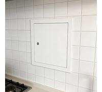 Trampilla Pladur Panel De Acceso A Pared Y Techo Con Cerradura Y Llave(10x14in/25.4x35.6cm)