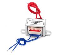 Transformador AC 220V a 24V, Transformador de Potencia Simple Electrónico, Monofásico EI Transformadores de Energía Eléctrica Aislado de Baja Frecuencia, para Control Industrial y Detección