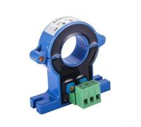 Transformador de corriente AC 0-100 A con apertura de 20 mm, sensor de corriente preciso para medición y control, salida de 4-20 mA, protección contra sobrecarga, fácil montaje en rieles de 35 mm para