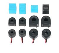 Transformador de corriente QNCT01 montaje en PCB 5A5mA 5A2.5mA 1:1000 1:2000 Transformador de corriente pequeño CT 1A 5A 10A(QNCT11 1000-1)