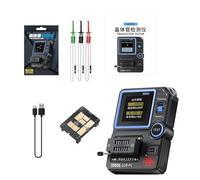 Transistor Tester, Capacitance meter, Diodos, Resistor Tester, Inductor Tester, MOSFET Metro, SCR, Comprobador de componentes, Comprobador automático de componentes, comprobador electrónico,